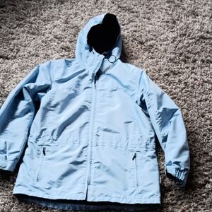 Pacific Trail Womans Sky Blue Raincoat